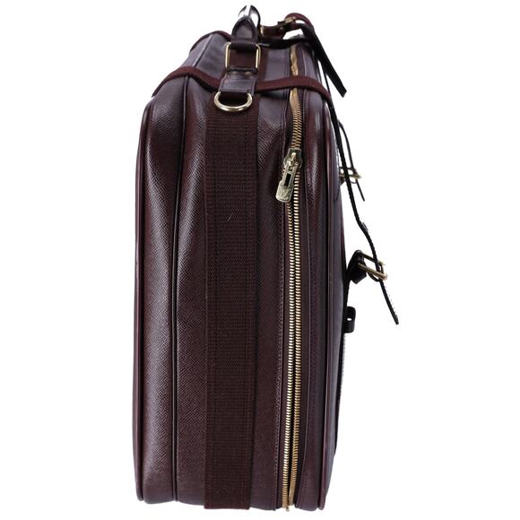 Louis Vuitton Satellite Taiga Boston Travel Bag M30096 Acajou Calf - Picture 7 of 9